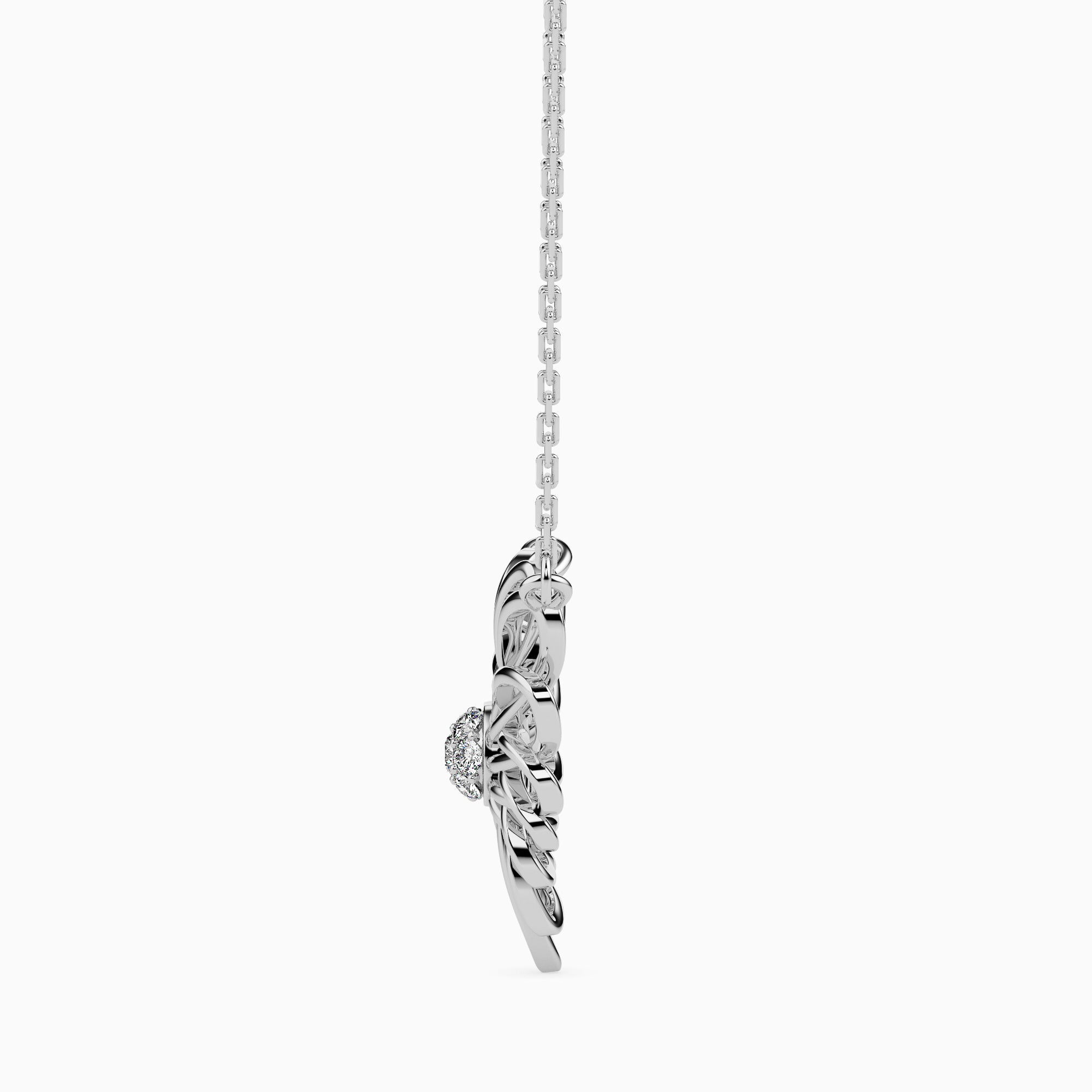 Platinum Diamond Heart Pendant for Women JL PT P 18007   Jewelove.US