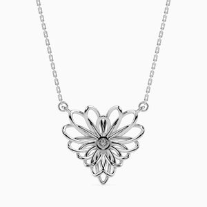 Platinum Diamond Heart Pendant for Women JL PT P 18007   Jewelove.US