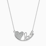 Load image into Gallery viewer, Platinum Diamond Heart Pendant for Women JL PT P 18011  VVS-GH Jewelove.US
