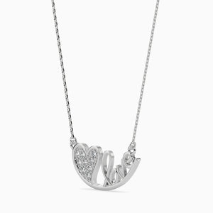 Platinum Diamond Heart Pendant for Women JL PT P 18011   Jewelove.US