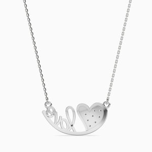 Platinum Diamond Heart Pendant for Women JL PT P 18011   Jewelove.US