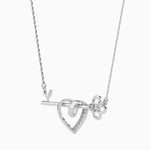 Load image into Gallery viewer, Platinum Diamond Heart Pendant for Women JL PT P 18015   Jewelove.US
