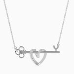 Load image into Gallery viewer, Platinum Diamond Heart Pendant for Women JL PT P 18015   Jewelove.US
