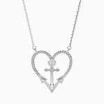 Load image into Gallery viewer, Platinum Diamond Heart Pendant for Women JL PT P 18018   Jewelove.US
