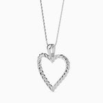 Load image into Gallery viewer, Platinum Heart Pendant for Women JL PT P 18020   Jewelove.US
