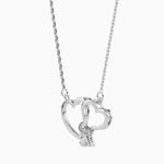 Load image into Gallery viewer, Platinum Diamonds Heart Pendant for Women JL PT P 18032   Jewelove.US
