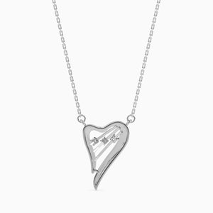 Platinum Diamonds Heart Pendant for Women JL PT P 18036   Jewelove.US