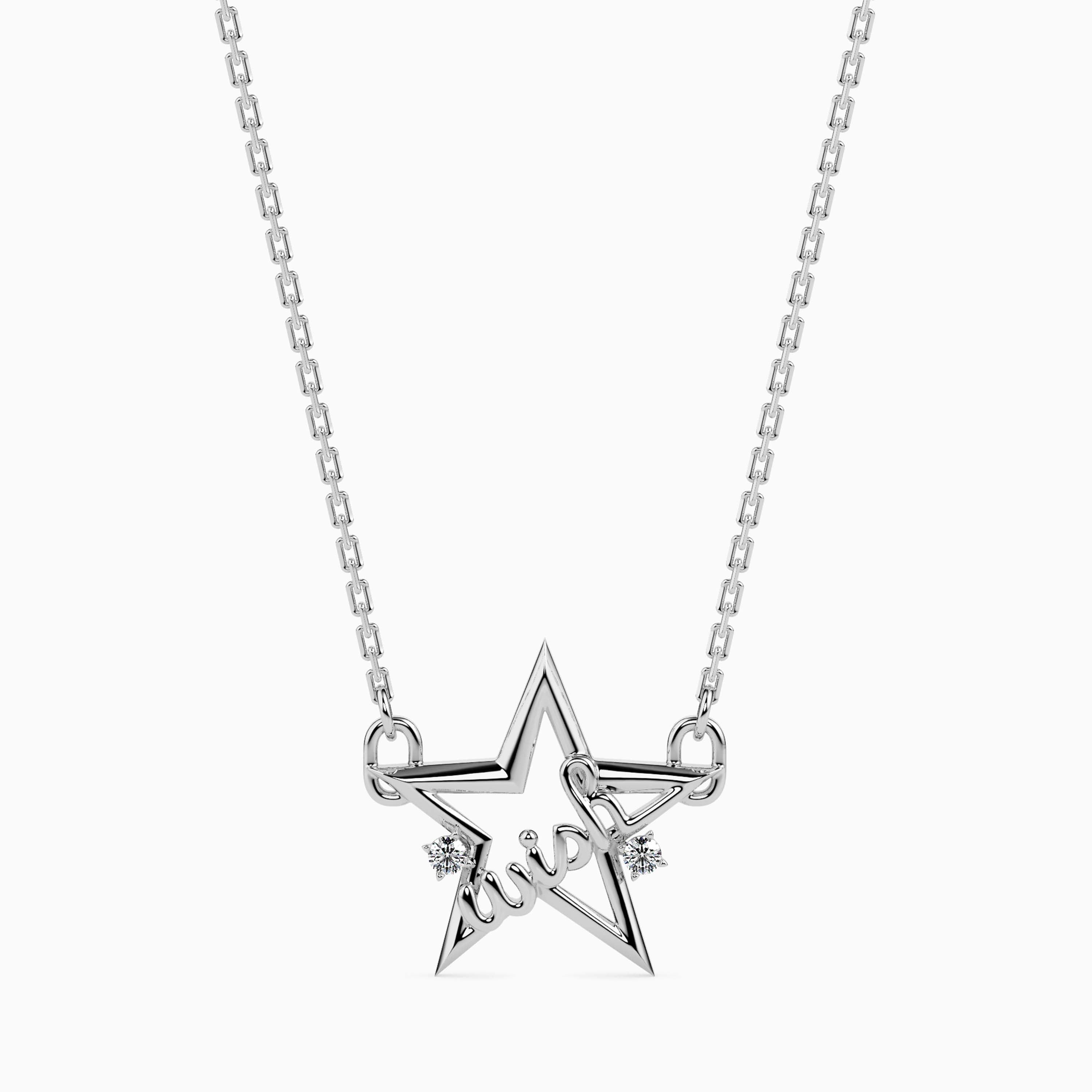 Platinum Diamonds Star Pendant for Women JL PT P 18039  VVS-GH Jewelove.US