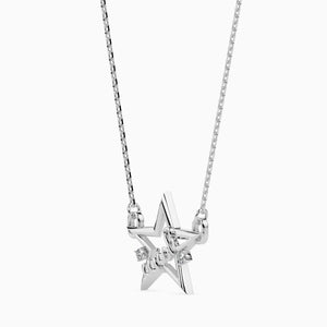 Platinum Diamonds Star Pendant for Women JL PT P 18039   Jewelove.US