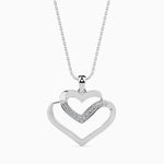 Load image into Gallery viewer, Platinum Diamonds Heart Pendant for Women JL PT P 18043  VVS-GH Jewelove.US
