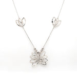 Load image into Gallery viewer, Japanese Platinum Butterfly Necklace Chain for Women JL PT CH 201   Jewelove.US
