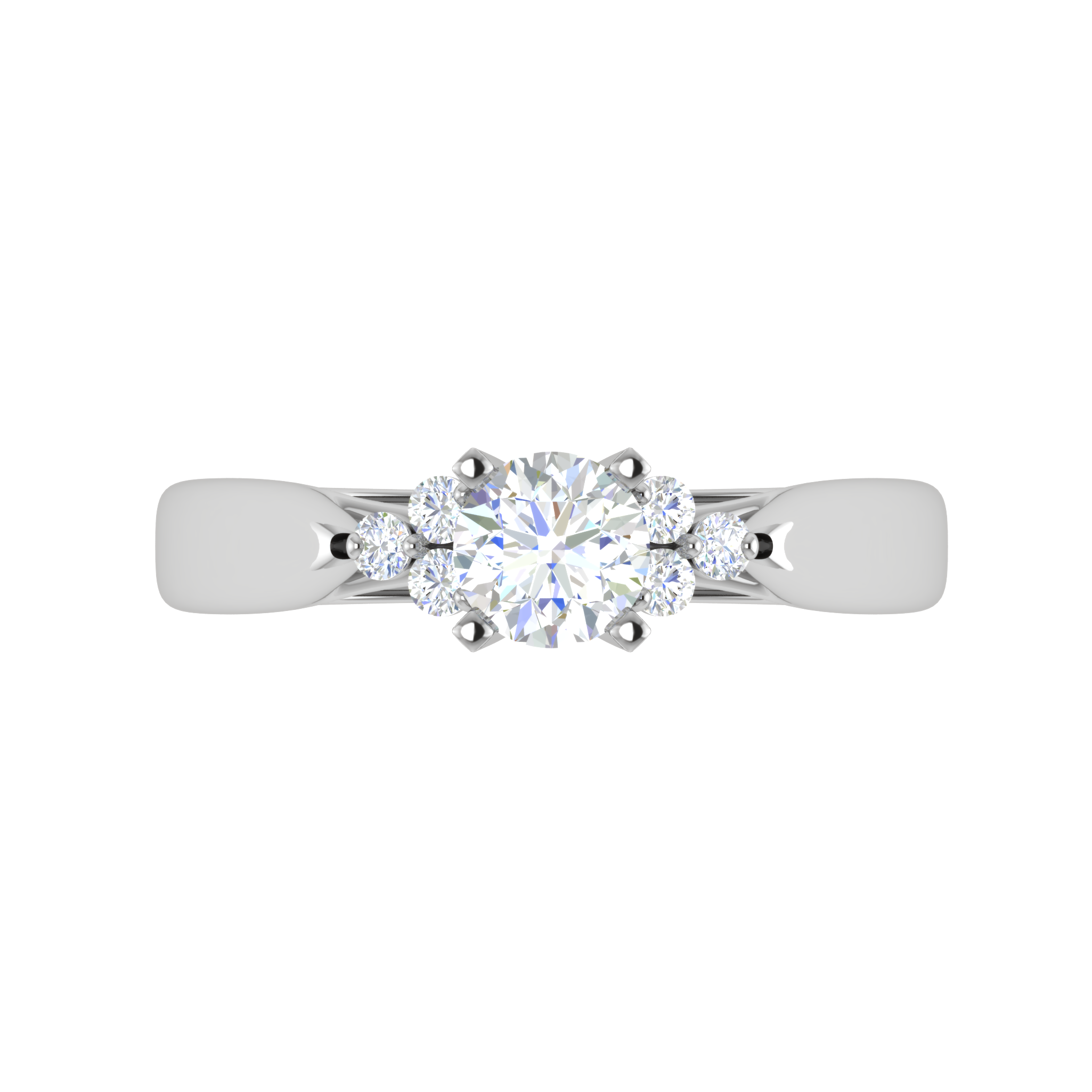 0.50 cts Solitaire Platinum Diamonds Ring JL PT RC RD 261   Jewelove.US