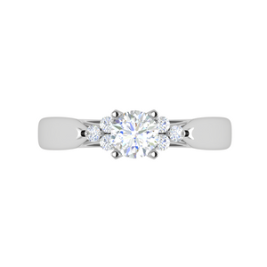 0.50 cts Solitaire Platinum Diamonds Ring JL PT RC RD 261   Jewelove.US