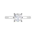 Load image into Gallery viewer, 0.50 cts Solitaire Platinum Ring JL PT RS RD 118   Jewelove.US
