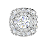 Load image into Gallery viewer, Designer Platinum with Diamond Solitaire Pendant JL PT PF RD 107   Jewelove.US
