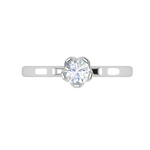 Load image into Gallery viewer, 0.50 cts Solitaire Platinum Ring JL PT RS RD 140   Jewelove.US
