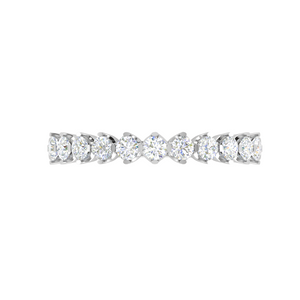 Platinum Diamond Ring for Women JL PT WB RD 165   Jewelove