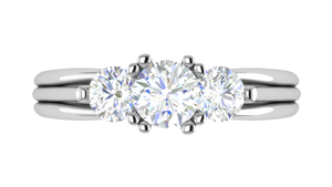 0.50 cts Solitaire Platinum Ring JL PT R3 RD 147   Jewelove.US