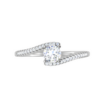 Load image into Gallery viewer, 0.50 cts Solitaire Shank Diamond Platinum Ring JL PT RP RD 215   Jewelove.US
