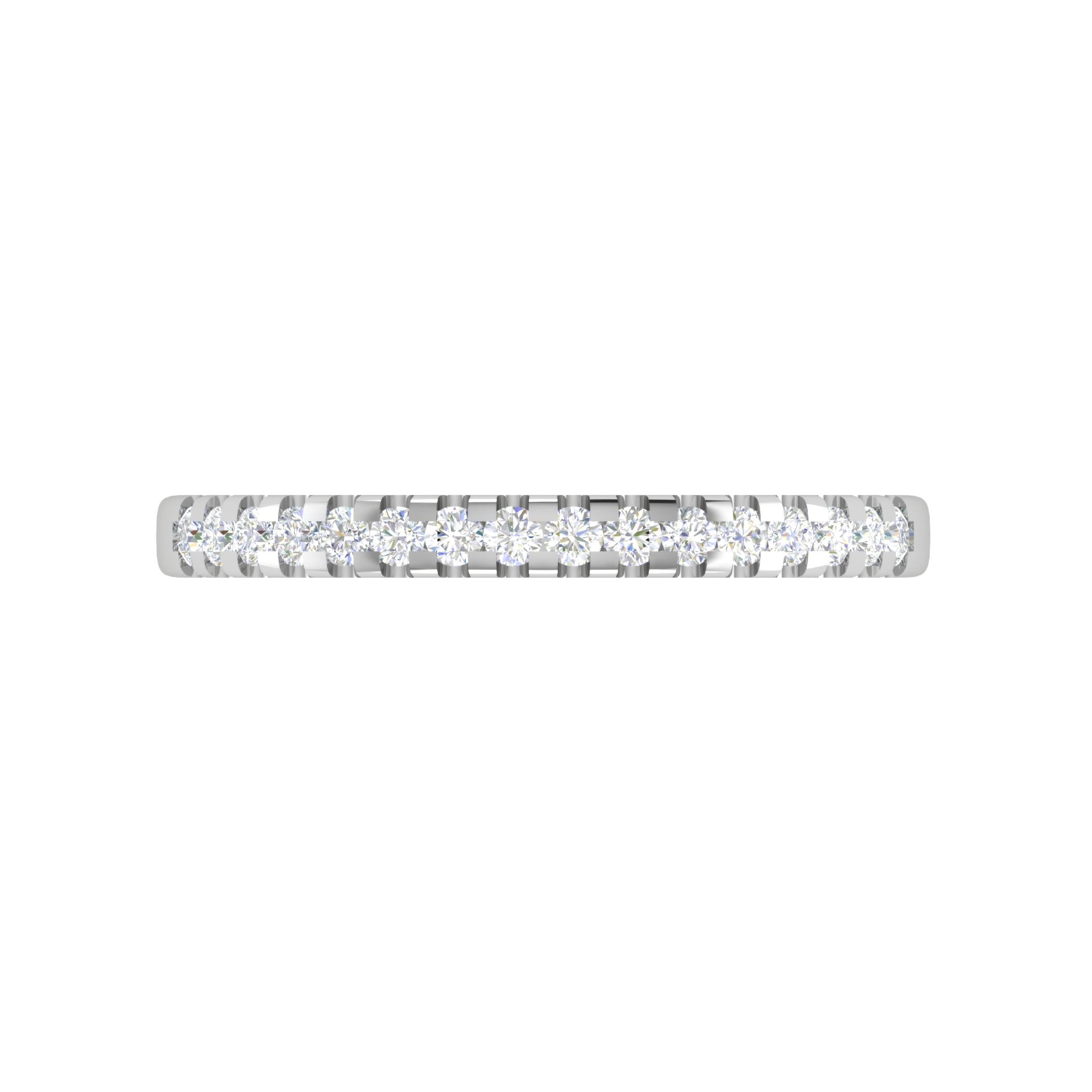 Platinum Diamond Ring for Women JL PT WB RD 133   Jewelove