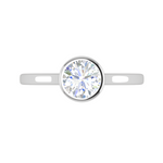 Load image into Gallery viewer, 0.50 cts Solitaire Platinum Ring JL PT RS RD 145   Jewelove.US
