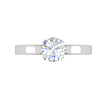 Load image into Gallery viewer, 0.50 cts Solitaire Platinum Ring JL PT RS RD 135   Jewelove.US
