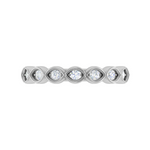 Load image into Gallery viewer, Half Eternity Diamond Platinum Ring for Women JL PT WB RD 153   Jewelove
