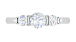 Load image into Gallery viewer, 0.50 cts Solitaire Platinum Diamond Ring JL PT R3 RD 164   Jewelove.US
