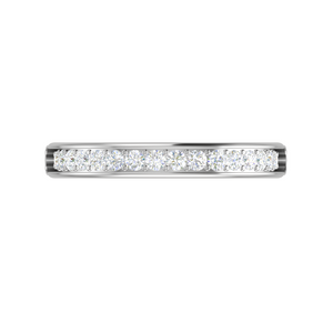 Platinum Diamond Ring for Women JL PT WB RD 132   Jewelove