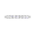 Load image into Gallery viewer, 7 Pointer Diamond Platinum Ring for Women JL PT WB RD 137   Jewelove
