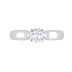 Load image into Gallery viewer, 0.50 cts Solitaire Platinum Ring JL PT RS RD 148   Jewelove.US
