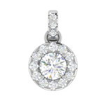Load image into Gallery viewer, Designer Platinum with Diamond Solitaire Pendant JL PT PF RD 110   Jewelove.US
