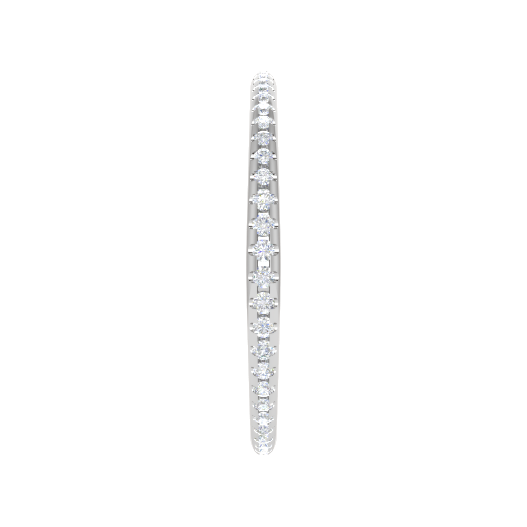 Platinum Diamond Earrings for Women JL PT E DH RD 113   Jewelove.US