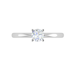 Load image into Gallery viewer, 0.30 cts Solitaire Platinum Ring JL PT RS RD 169   Jewelove.US
