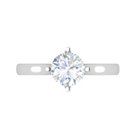 Load image into Gallery viewer, 0.50 cts Solitaire Platinum Ring JL PT RS RD 119   Jewelove.US
