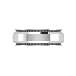 Plain Platinum Ring for Men JL PT MB 137   Jewelove.US