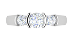 Load image into Gallery viewer, 0.50 cts Solitaire Platinum Diamond Ring JL PT R3 RD 167   Jewelove.US
