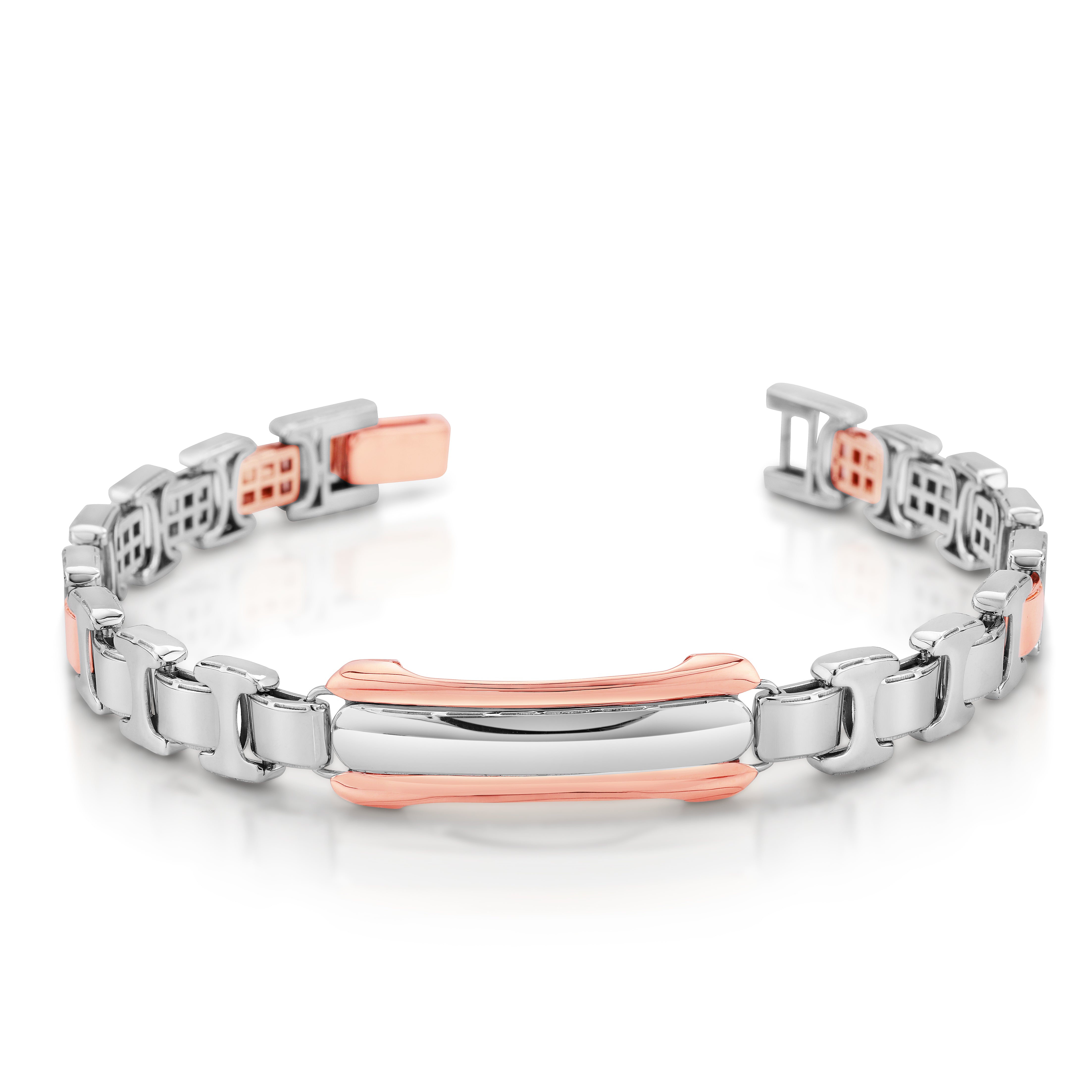 Buy Gleaming Diamond and Rose Gold Bracelet Online | ORRA