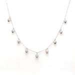 Load image into Gallery viewer, Japanese Platinum Diamond Cut Balls Chain for Women JL PT CH 1087   Jewelove.US
