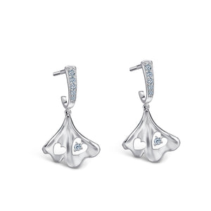 Platinum Diamond Earrings JL PT E 243   Jewelove.US