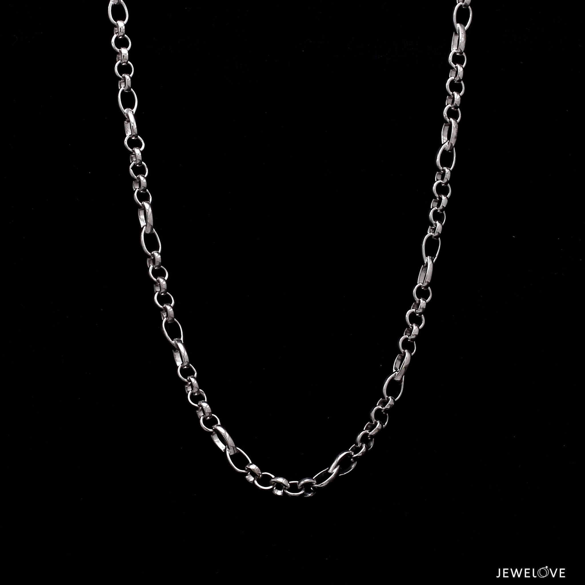 Designer Linked Platinum Chain JL PT CH 1172   Jewelove.US