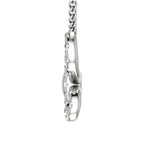 Load image into Gallery viewer, Platinum Pendant with Diamonds for Women JL PT P PF RD 117   Jewelove.US
