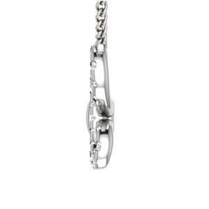 Platinum Pendant with Diamonds for Women JL PT P PF RD 117   Jewelove.US