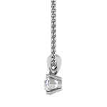 Load image into Gallery viewer, 0.50 cts. Platinum Solitaire Pendant for Women JL PT P SP RD 102   Jewelove.US
