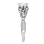 Load image into Gallery viewer, 0.70 cts Platinum Solitaire Ring for Women JL PT 1152   Jewelove
