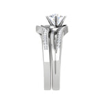 Load image into Gallery viewer, 0.50 cts Solitaire Diamond Twisted Shank Platinum Ring JL PT MHD287   Jewelove.US
