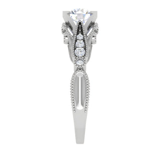 0.70 cts Platinum Solitaire Ring for Women JL PT 1152   Jewelove