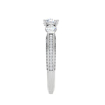 Load image into Gallery viewer, 0.50 cts Solitaire Diamond Split Shank Platinum Ring JL PT RP RD 167   Jewelove.US
