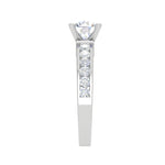 Load image into Gallery viewer, 0.50 cts Solitaire Diamond Shank Platinum Ring JL PT RC RD 266   Jewelove.US
