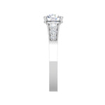 Load image into Gallery viewer, 0.50 cts. Solitaire Diamond Shank Platinum Ring JL PT IM1704   Jewelove.US
